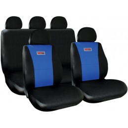 FUNDA TEXTIL ASIENTOS  quot  GT  quot  AZUL  10PZS
