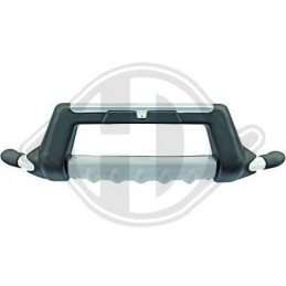 DEFENSA PARACHOQUES MITSUBISHI L200 97 05 NEGRO