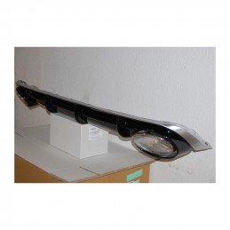 Difusor trasero AUDI A6 C7 2011 2015 LOOK RS6 ABS