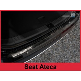 PROTECTOR PARACHOQUES TRASERO ACERO INOXIDABLE Seat Ateca 2016 