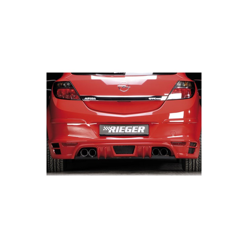 ESCAPE TRASERO OPEL ASTRA H GTC SOLO 125 KW TURBO 4X76 MM RIEGER