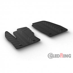Alfombras de goma Ford Transit Furgon 2016   2 piezas