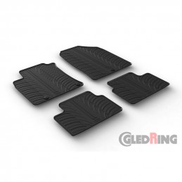 Alfombras de goma Ford Transit Furgon 2016   2 piezas