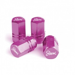 Conjunto valvula de tapas hexagonal   Rosa