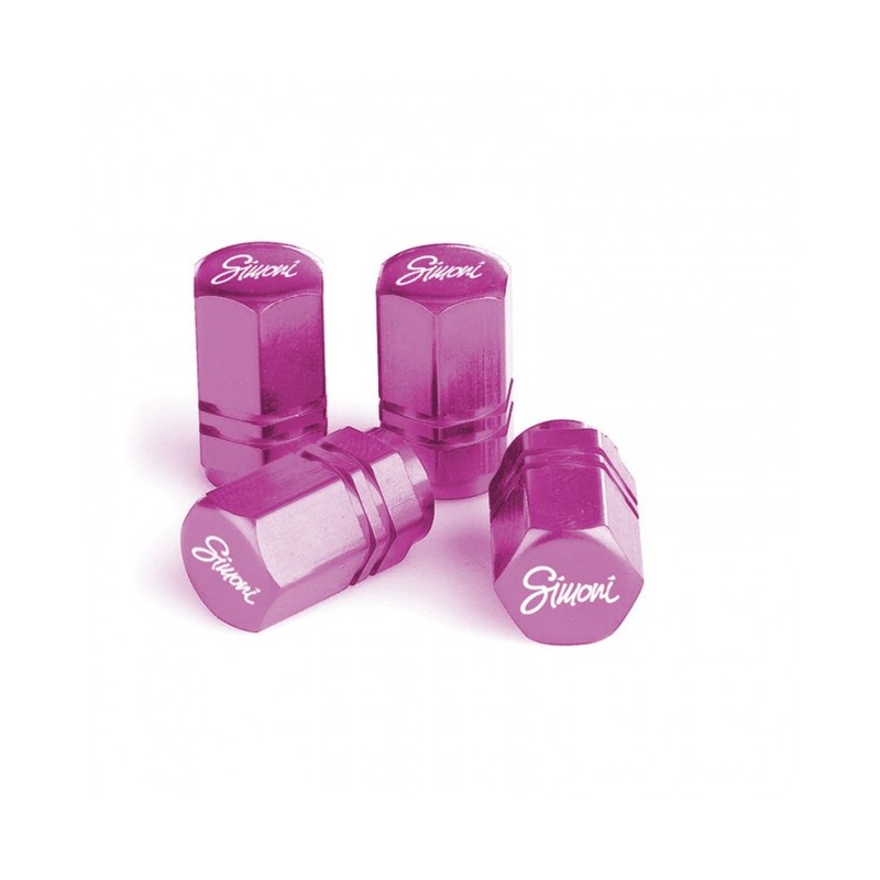 Conjunto valvula de tapas hexagonal   Rosa