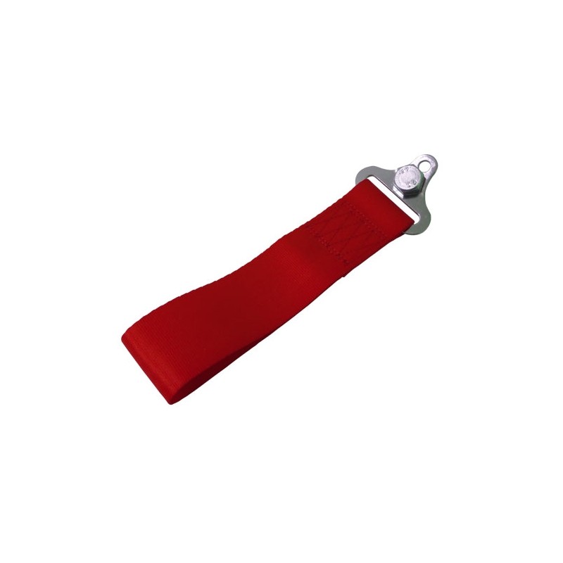 GANCHO REMOLQUE DE TELA ROJA