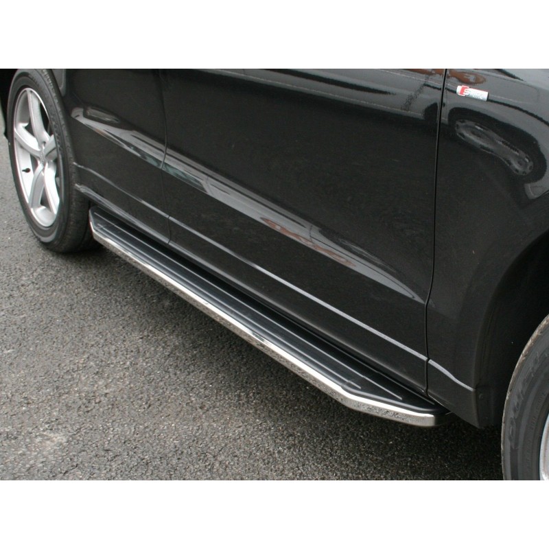 Estribos laterales Fourwheeler Audi Q7 2015  En plataforma