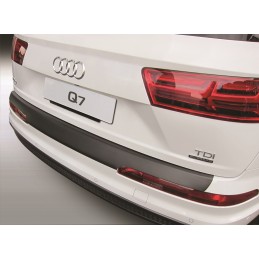 Protector de parachoques trasero ABS AUDI Q7 2015  Negro