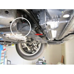 Proteccion de carter BMW X4 F26 2014  en acero 2 5mm  3 5 AT 