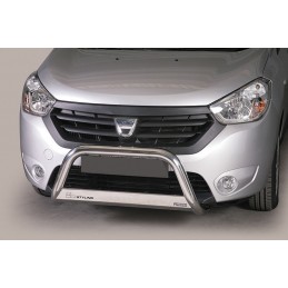 Defensa central inox O63mm Dacia Dokker 2012  Con traviesa Homol