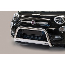 Defensa central inox O63mm Fiat 500X 2014  Con traviesa Homologa
