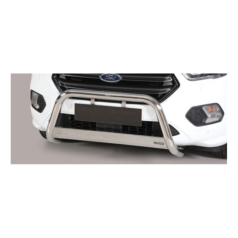 Defensa central inox O63mm Ford Kuga 2017  con grabacion Homolog