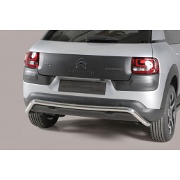 Protector de paragolpes trasero Citroen Cactus 2014  en tubo ino