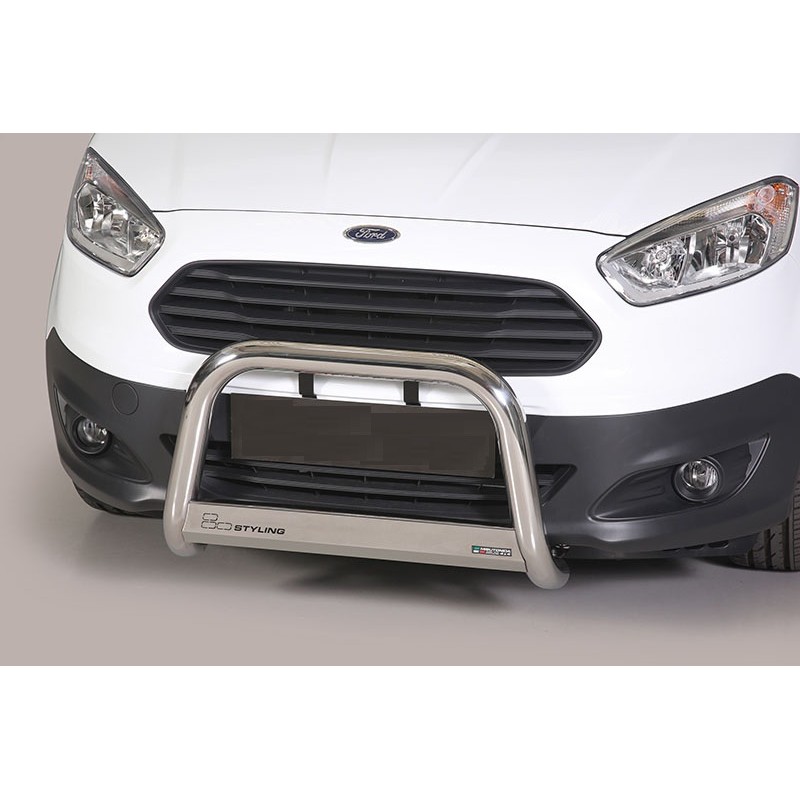 Defensa central inox O63mm Ford Transit Courier 2014  con travie