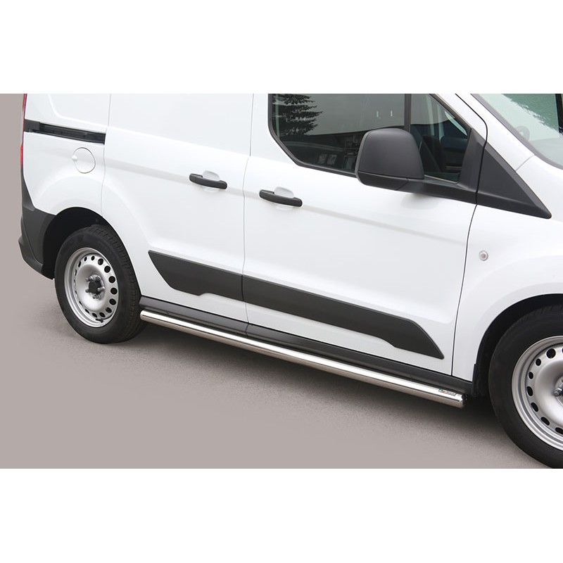 Estribos en tubo inox O63mm Ford Transit Connect 2014 