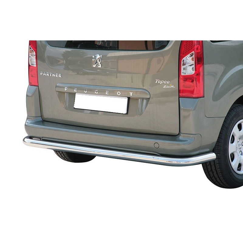 Protector de paragolpes trasero Peugeot Partner Tepee 08  en tub