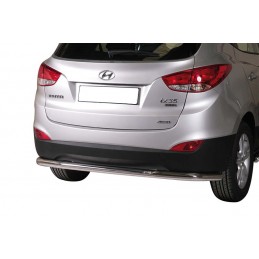 Protector de paragolpes trasero Hyundai IX 35 10 13 en tubo inox