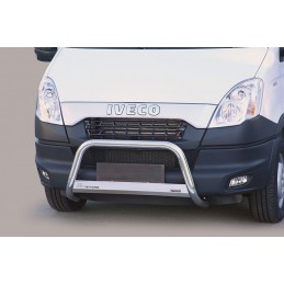 Defensa central inox O63mm Iveco Daily 2010 2014 con traviesa Ho