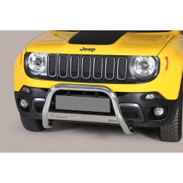 Defensa central inox O63mm Jeep Renegade 2014  con traviesa Homo