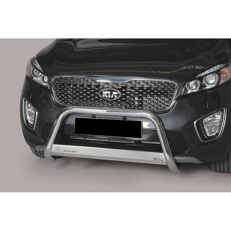 Defensa central inox O63mm Kia Sorento 2015  con traviesa Homolo