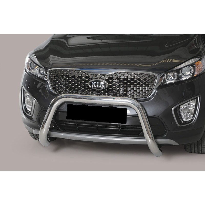 Defensa central inox O76mm Kia Sorento 2015  sin traviesa Homolo