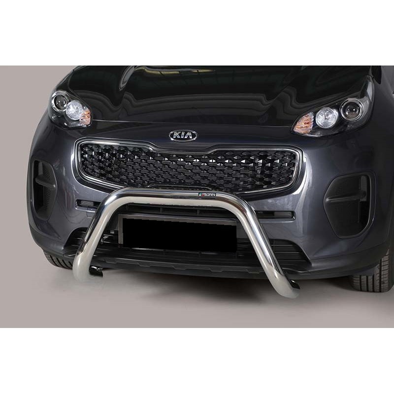 Defensa central inox O76mm Kia Sportage 2016  sin traviesa Homol