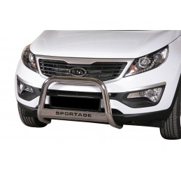 Defensa central inox O63mm Kia Sportage 10 15 con grabacion Homo