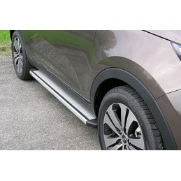 Estribos en plataforma Kia Sportage 10 15 de aluminio Tipo STD