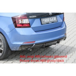Difusor trasero Skoda Rapid Spaceback 12  RIEGER