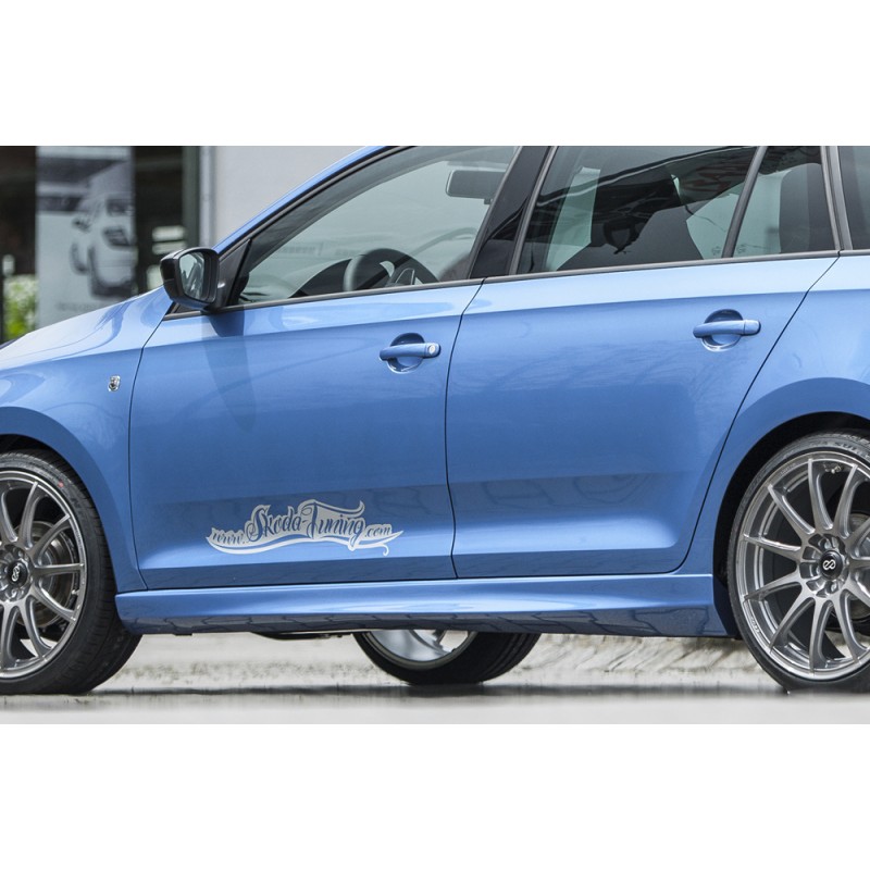 Faldones laterales Skoda Rapid Spaceback 12  RIEGER