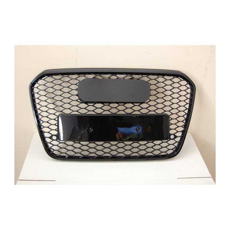 PARRILLA AUDI A6 11 15 LOOK RS6 NEGRA