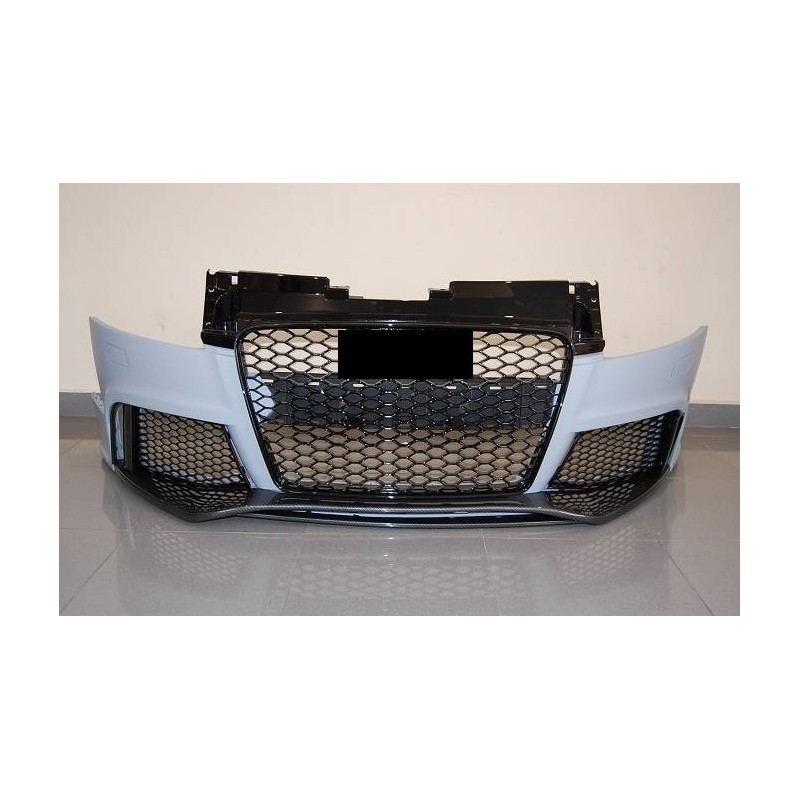 PARAGOLPES DELANTERO AUDI TT 06 13 8J LOOK RS SPOILER LOOK CARBO