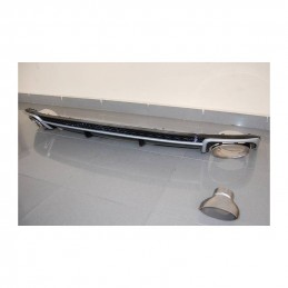 DIFUSOR TRASERO AUDI A4 2016  LOOK RS4 ABS