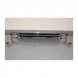 DIFUSOR TRASERO AUDI A4 2016  LOOK RS4 ABS