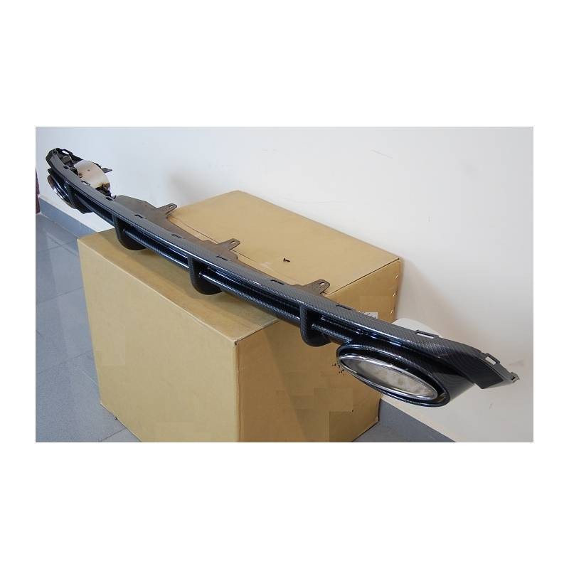 DIFUSOR TRASERO AUDI A6 C7 2011 2015 LOOK RS6 LOOK CARBONO