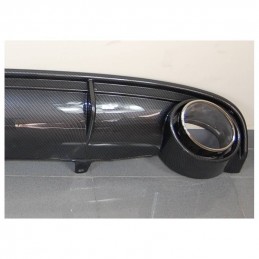 DIFUSOR TRASERO AUDI A7 2011 2014 LOOK RS7 LOOK CARBONO