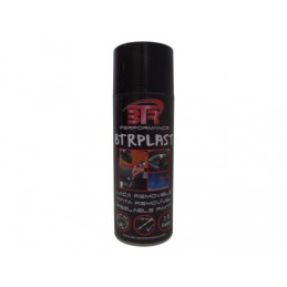 PINTURA PLASTICA REMOVIBLE EN SPRAY COLOR NEGRO  400ML