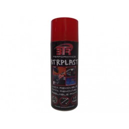 PINTURA PLASTICA REMOVIBLE EN SPRAY COLOR ROJO 400ML