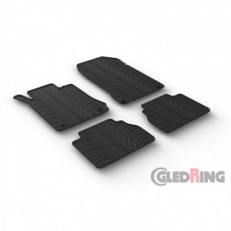 Alfombras de goma Mercedes E Klasse W210 1995 2003
