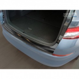 Protector parachoques acero inoxidable Skoda Kodiaq 2017  Negro
