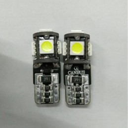 BOMBILLA 5Q T10 Lamparas LED de 12V Xenon blanco optico