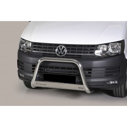 Defensa central inox O63mm VW Transporter T6 2015  con traviesa 