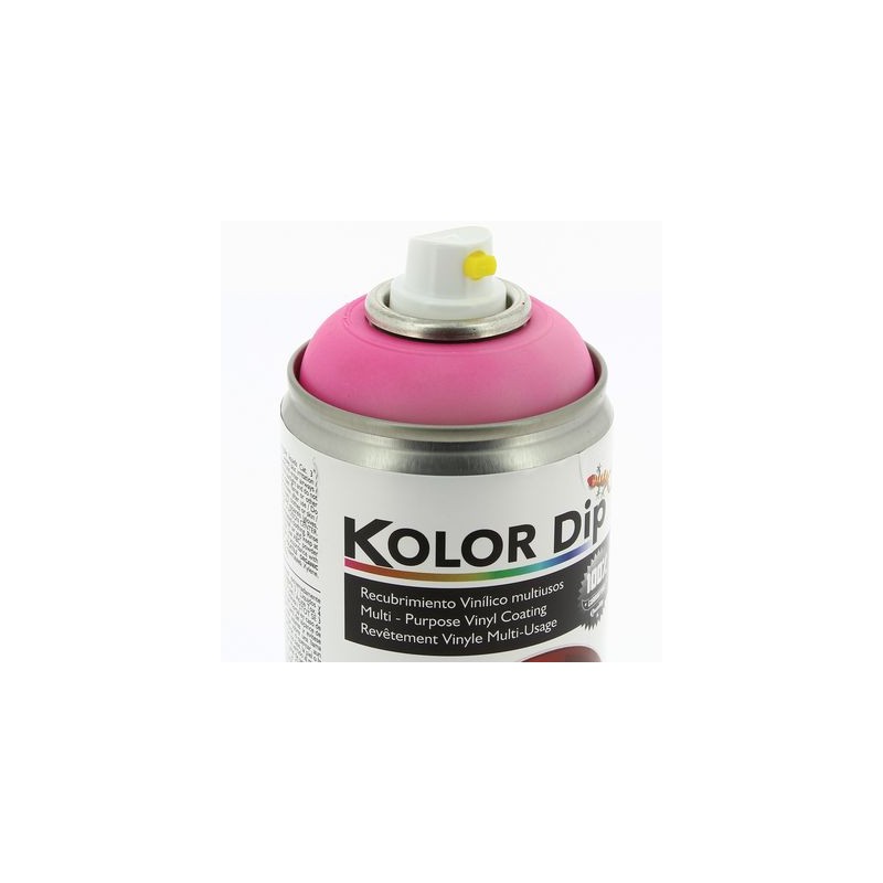 PINTURAS RECUBRIMIENTO VINILO KOLOR DIP ROSA FLUORESCENTE