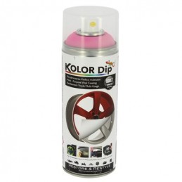 PINTURAS RECUBRIMIENTO VINILO KOLOR DIP ROSA FLUORESCENTE