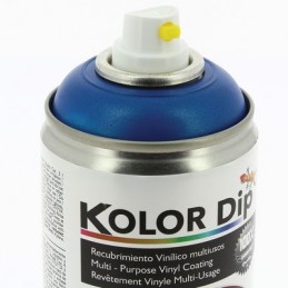 PINTURAS RECUBRIMIENTO VINILO KOLOR DIP AZUL METALICO