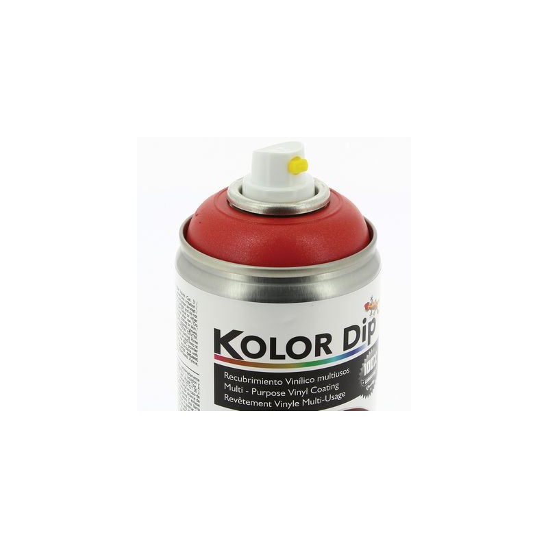 PINTURAS RECUBRIMIENTO VINILO KOLOR DIP ROJO METALICO