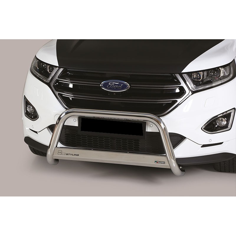 Defensa central inox O63mm Ford Edge 2016  con grabacion Homolog