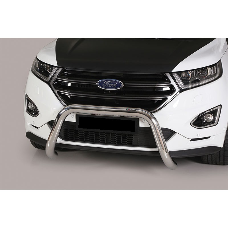 Defensa central inox O76mm Ford Edge 2016  sin traviesa Homologa