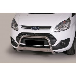 Defensa central inox O63mm Ford Transit Custom 2013  con travies