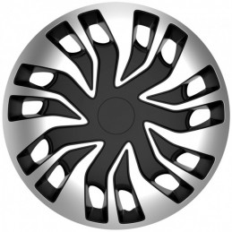 Juego tapacubos Furgoneta Van 16 quot  Plata negro
